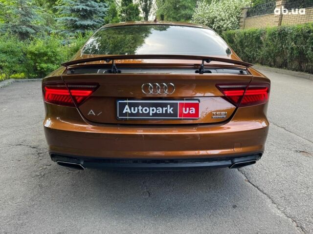 Коричневый Ауди A7 Sportback, объемом двигателя 3 л и пробегом 113 тыс. км за 33690 $, фото 10 на Automoto.ua