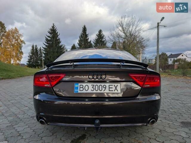 Ауди A7 Sportback 2011 в Дубно на Automoto.ua Коричневый Ауди A7 Sportback, объемом двигателя 2.97 л и пробегом 325 тыс. км за 14999 $, фото 2 на Automoto.ua