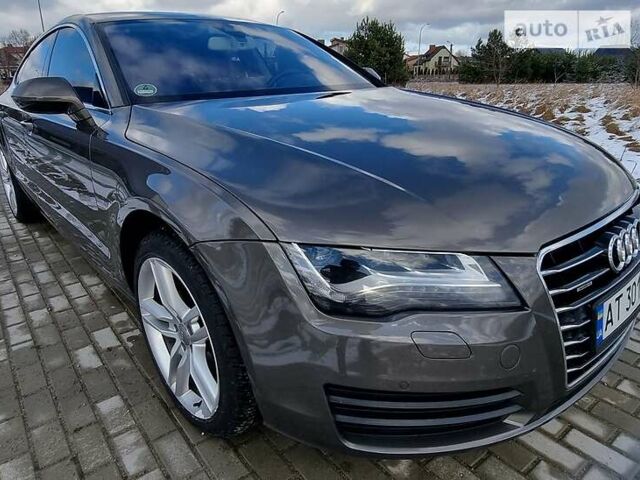 Коричневий Ауді A7 Sportback, об'ємом двигуна 3 л та пробігом 216 тис. км за 24350 $, фото 20 на Automoto.ua