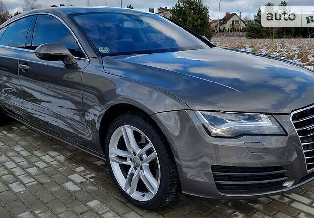 Коричневий Ауді A7 Sportback, об'ємом двигуна 3 л та пробігом 216 тис. км за 24350 $, фото 19 на Automoto.ua