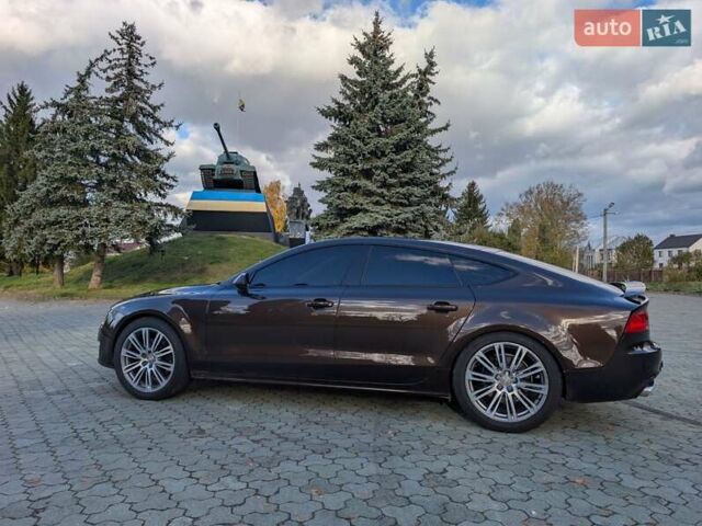 Ауди A7 Sportback 2011 в Дубно на Automoto.ua Коричневый Ауди A7 Sportback, объемом двигателя 2.97 л и пробегом 325 тыс. км за 14999 $, фото 14 на Automoto.ua