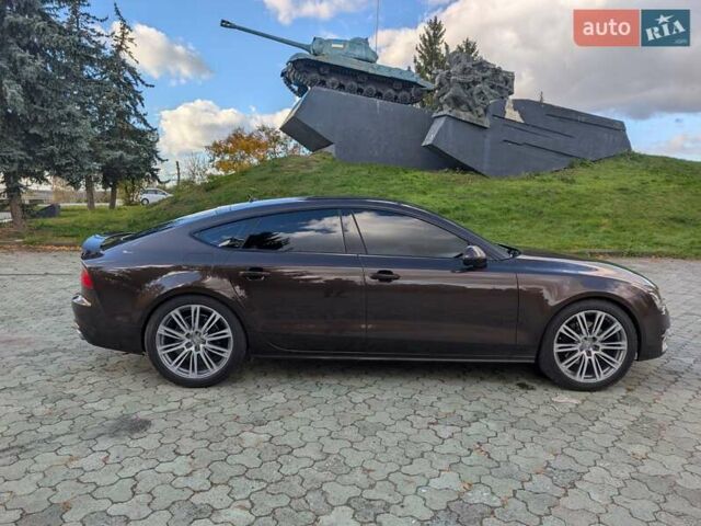 Ауди A7 Sportback 2011 в Дубно на Automoto.ua Коричневый Ауди A7 Sportback, объемом двигателя 2.97 л и пробегом 325 тыс. км за 14999 $, фото 6 на Automoto.ua