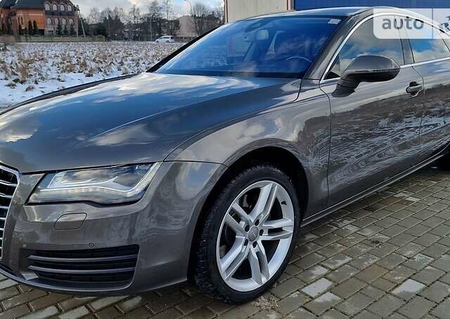 Коричневий Ауді A7 Sportback, об'ємом двигуна 3 л та пробігом 216 тис. км за 24350 $, фото 2 на Automoto.ua