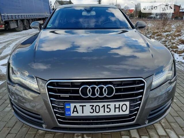 Коричневий Ауді A7 Sportback, об'ємом двигуна 3 л та пробігом 216 тис. км за 24350 $, фото 1 на Automoto.ua