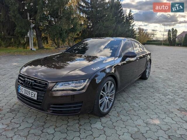 Ауди A7 Sportback 2011 в Дубно на Automoto.ua Коричневый Ауди A7 Sportback, объемом двигателя 2.97 л и пробегом 325 тыс. км за 14999 $, фото 5 на Automoto.ua