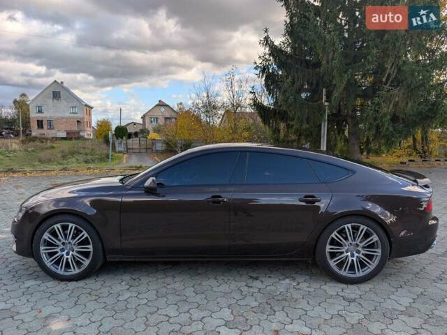 Ауди A7 Sportback 2011 в Дубно на Automoto.ua Коричневый Ауди A7 Sportback, объемом двигателя 2.97 л и пробегом 325 тыс. км за 14999 $, фото 3 на Automoto.ua