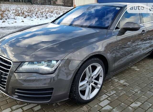 Коричневий Ауді A7 Sportback, об'ємом двигуна 3 л та пробігом 216 тис. км за 24350 $, фото 26 на Automoto.ua