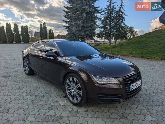 Ауди A7 Sportback 2011 в Дубно на Automoto.ua Коричневый Ауди A7 Sportback, объемом двигателя 2.97 л и пробегом 325 тыс. км за 14999 $, фото 10 на Automoto.ua
