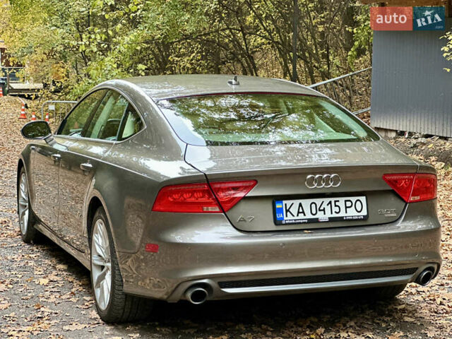 Коричневый Ауди A7 Sportback, объемом двигателя 3 л и пробегом 273 тыс. км за 13200 $, фото 7 на Automoto.ua