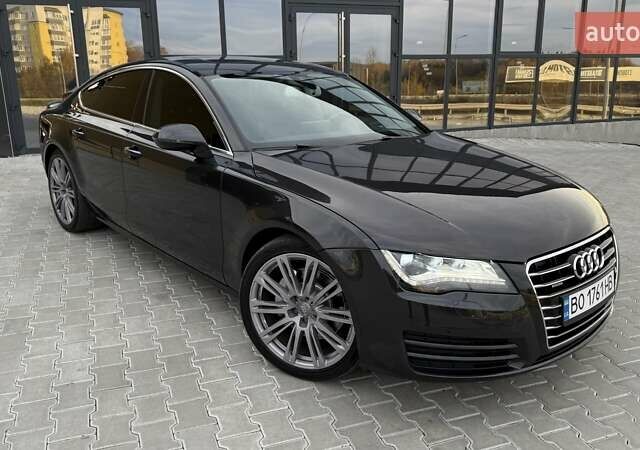 Коричневий Ауді A7 Sportback, об'ємом двигуна 2.97 л та пробігом 158 тис. км за 18999 $, фото 1 на Automoto.ua