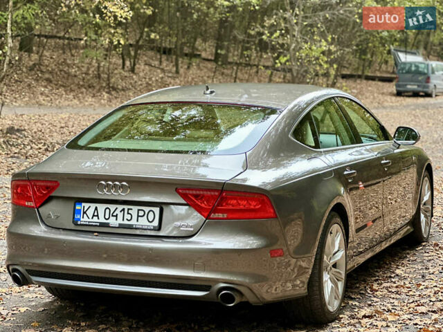 Коричневый Ауди A7 Sportback, объемом двигателя 3 л и пробегом 273 тыс. км за 13200 $, фото 9 на Automoto.ua