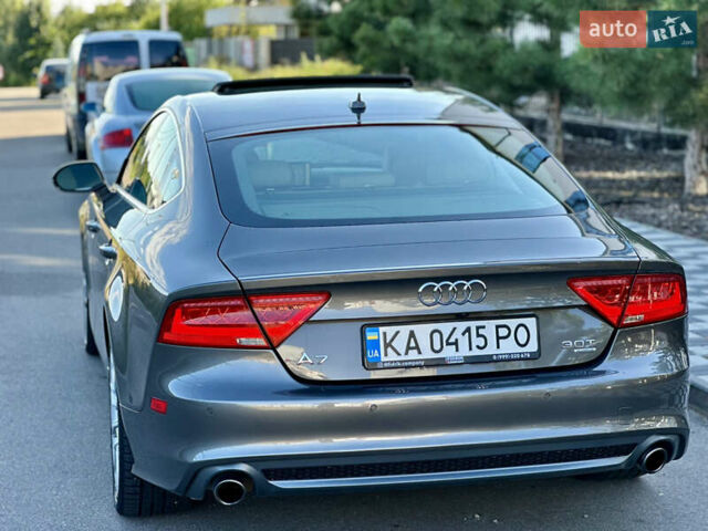 Коричневий Ауді A7 Sportback, об'ємом двигуна 3 л та пробігом 273 тис. км за 12000 $, фото 7 на Automoto.ua