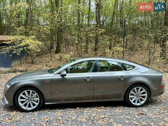 Коричневый Ауди A7 Sportback, объемом двигателя 3 л и пробегом 273 тыс. км за 13200 $, фото 5 на Automoto.ua