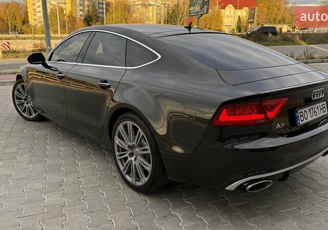 Коричневий Ауді A7 Sportback, об'ємом двигуна 2.97 л та пробігом 158 тис. км за 18999 $, фото 10 на Automoto.ua
