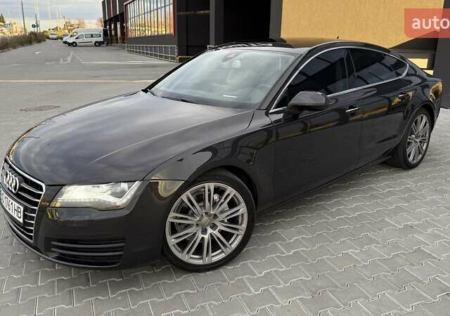 Коричневий Ауді A7 Sportback, об'ємом двигуна 2.97 л та пробігом 158 тис. км за 18999 $, фото 14 на Automoto.ua