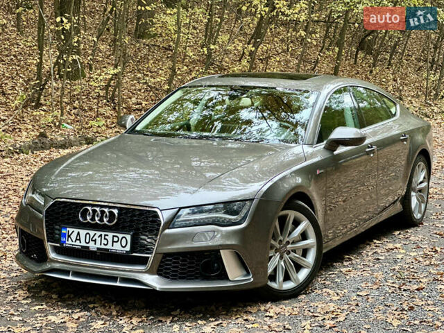 Коричневый Ауди A7 Sportback, объемом двигателя 3 л и пробегом 273 тыс. км за 13200 $, фото 2 на Automoto.ua