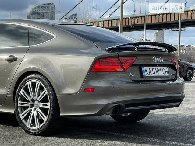 Коричневий Ауді A7 Sportback, об'ємом двигуна 3 л та пробігом 101 тис. км за 22500 $, фото 8 на Automoto.ua