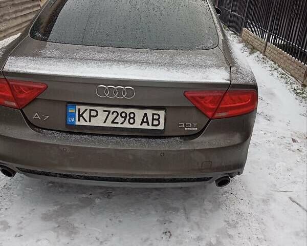 Коричневый Ауди A7 Sportback, объемом двигателя 3 л и пробегом 231 тыс. км за 17500 $, фото 1 на Automoto.ua