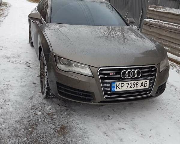 Коричневый Ауди A7 Sportback, объемом двигателя 3 л и пробегом 231 тыс. км за 17500 $, фото 6 на Automoto.ua