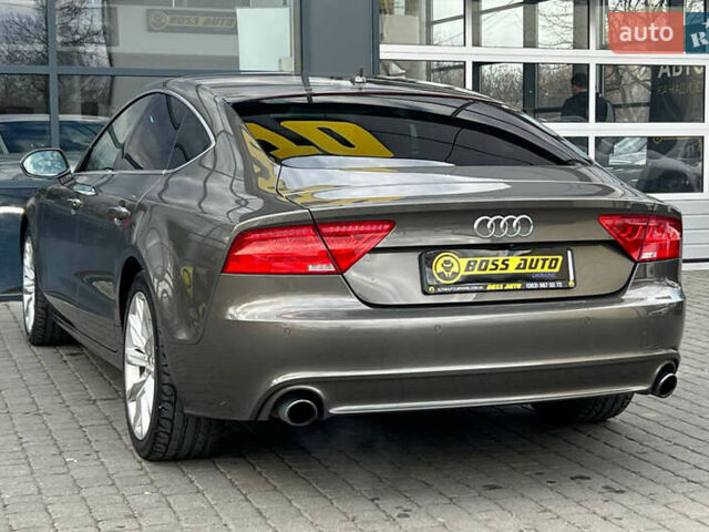 Коричневый Ауди A7 Sportback, объемом двигателя 2.97 л и пробегом 182 тыс. км за 25000 $, фото 4 на Automoto.ua