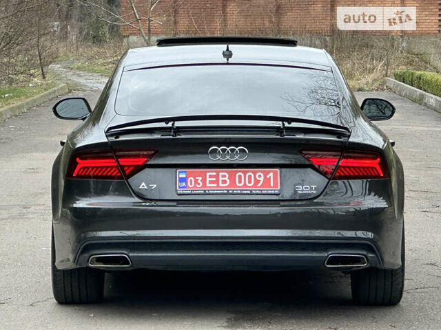 Коричневий Ауді A7 Sportback, об'ємом двигуна 3 л та пробігом 80 тис. км за 25999 $, фото 14 на Automoto.ua