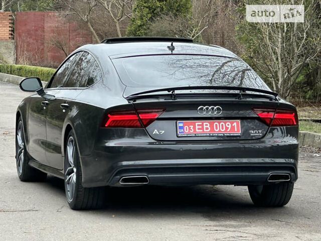 Коричневый Ауди A7 Sportback, объемом двигателя 3 л и пробегом 80 тыс. км за 24950 $, фото 18 на Automoto.ua