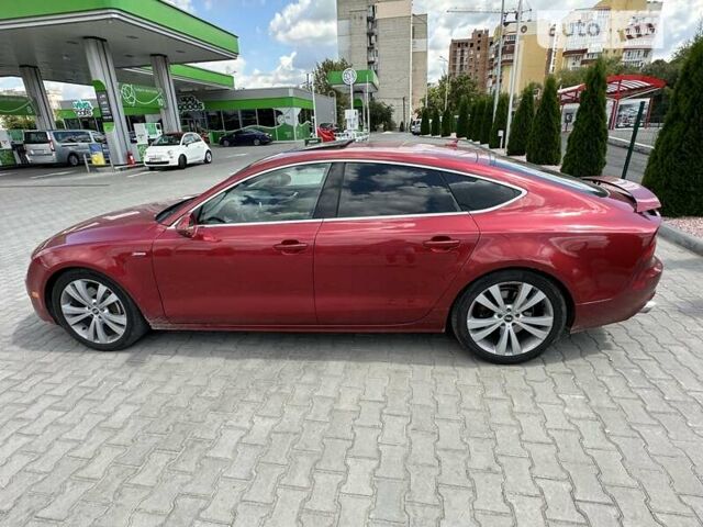 Червоний Ауді A7 Sportback, об'ємом двигуна 3 л та пробігом 170 тис. км за 16999 $, фото 5 на Automoto.ua