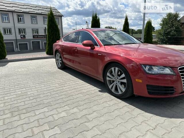 Червоний Ауді A7 Sportback, об'ємом двигуна 3 л та пробігом 170 тис. км за 16999 $, фото 3 на Automoto.ua