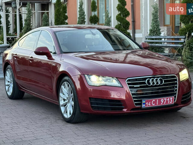 Красный Ауди A7 Sportback, объемом двигателя 3 л и пробегом 255 тыс. км за 12250 $, фото 3 на Automoto.ua
