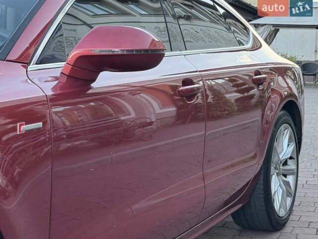 Красный Ауди A7 Sportback, объемом двигателя 3 л и пробегом 255 тыс. км за 12250 $, фото 15 на Automoto.ua