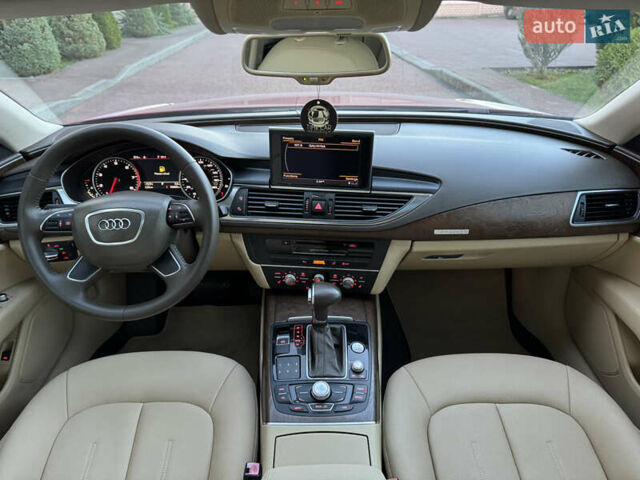 Красный Ауди A7 Sportback, объемом двигателя 3 л и пробегом 253 тыс. км за 13350 $, фото 58 на Automoto.ua