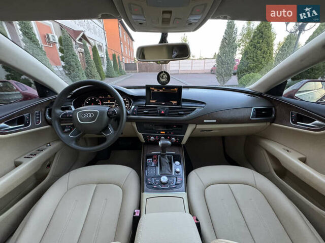 Красный Ауди A7 Sportback, объемом двигателя 3 л и пробегом 253 тыс. км за 13350 $, фото 4 на Automoto.ua