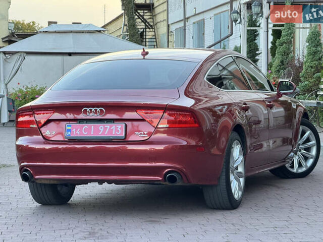 Красный Ауди A7 Sportback, объемом двигателя 3 л и пробегом 253 тыс. км за 13350 $, фото 30 на Automoto.ua