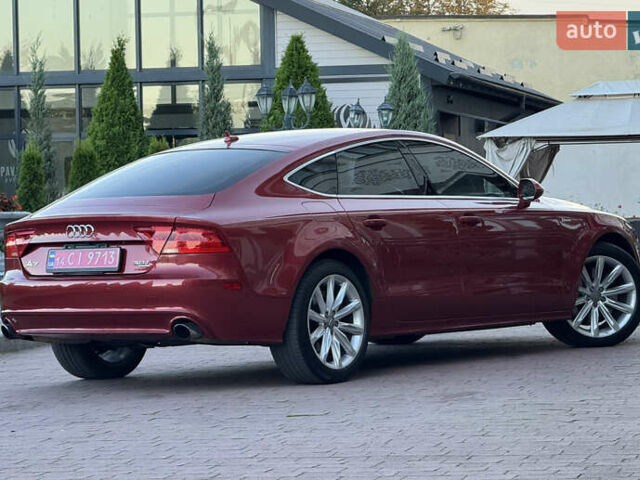 Ауді A7 Sportback 2012 у Стрые на Automoto.ua Червоний Ауді A7 Sportback, об'ємом двигуна 3 л та пробігом 255 тис. км за 13350 $, фото 26 на Automoto.ua