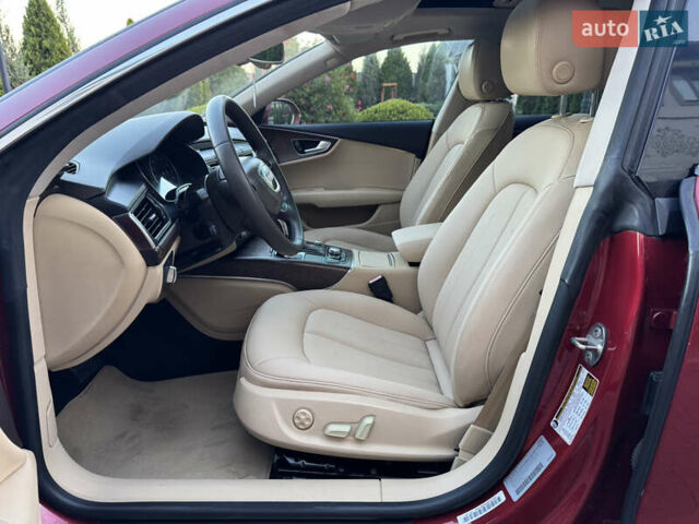 Красный Ауди A7 Sportback, объемом двигателя 3 л и пробегом 253 тыс. км за 13350 $, фото 48 на Automoto.ua