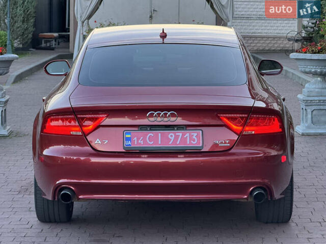 Красный Ауди A7 Sportback, объемом двигателя 3 л и пробегом 253 тыс. км за 13350 $, фото 38 на Automoto.ua
