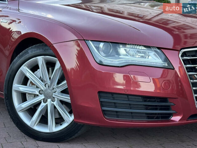 Красный Ауди A7 Sportback, объемом двигателя 3 л и пробегом 255 тыс. км за 12250 $, фото 18 на Automoto.ua
