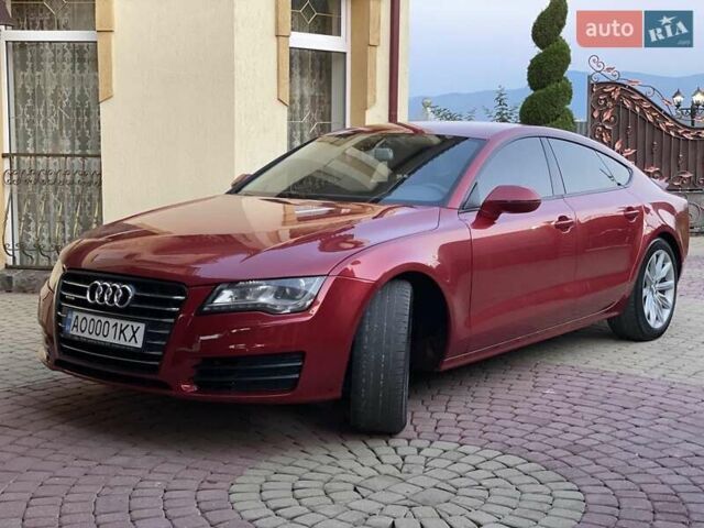 Красный Ауди A7 Sportback, объемом двигателя 2.8 л и пробегом 195 тыс. км за 15500 $, фото 16 на Automoto.ua
