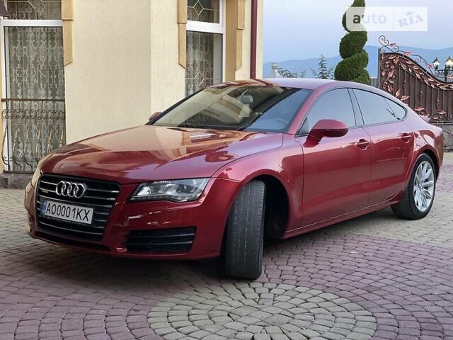 Красный Ауди A7 Sportback, объемом двигателя 2.8 л и пробегом 195 тыс. км за 15500 $, фото 9 на Automoto.ua