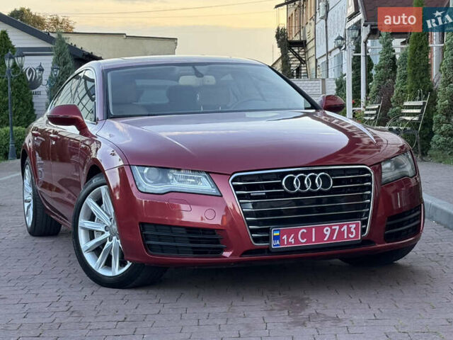 Красный Ауди A7 Sportback, объемом двигателя 3 л и пробегом 253 тыс. км за 13350 $, фото 20 на Automoto.ua