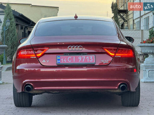 Красный Ауди A7 Sportback, объемом двигателя 3 л и пробегом 255 тыс. км за 12250 $, фото 6 на Automoto.ua