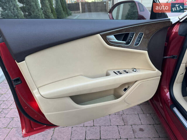 Красный Ауди A7 Sportback, объемом двигателя 3 л и пробегом 255 тыс. км за 12250 $, фото 46 на Automoto.ua