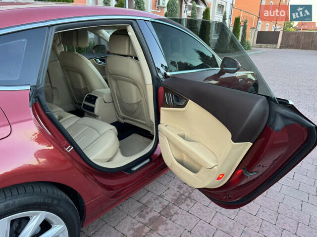 Красный Ауди A7 Sportback, объемом двигателя 3 л и пробегом 255 тыс. км за 12250 $, фото 75 на Automoto.ua