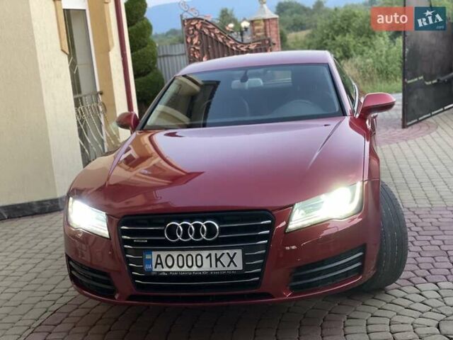 Красный Ауди A7 Sportback, объемом двигателя 2.8 л и пробегом 195 тыс. км за 15500 $, фото 14 на Automoto.ua