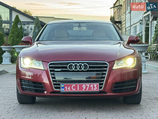 Красный Ауди A7 Sportback, объемом двигателя 3 л и пробегом 253 тыс. км за 13350 $, фото 25 на Automoto.ua