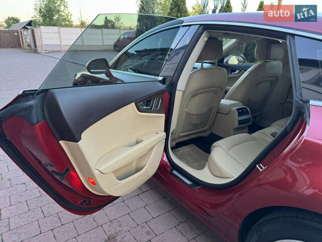 Красный Ауди A7 Sportback, объемом двигателя 3 л и пробегом 255 тыс. км за 12250 $, фото 76 на Automoto.ua
