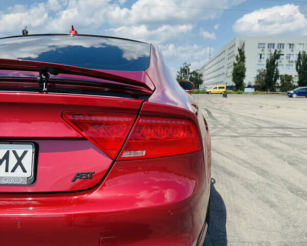 Красный Ауди A7 Sportback, объемом двигателя 3 л и пробегом 210 тыс. км за 21000 $, фото 4 на Automoto.ua