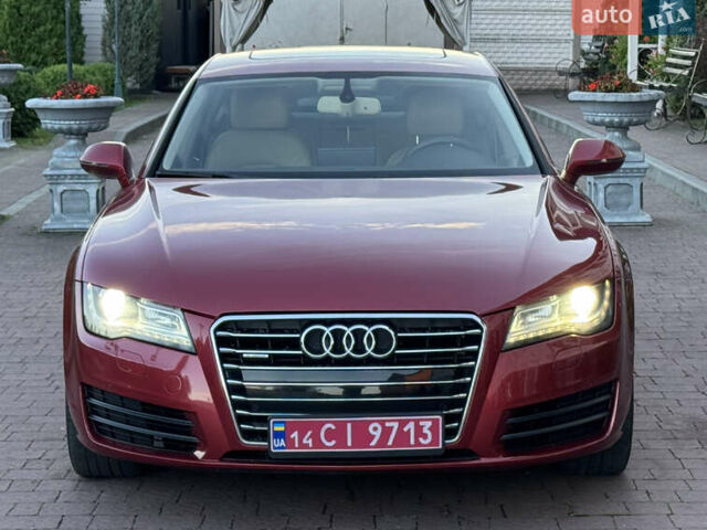 Красный Ауди A7 Sportback, объемом двигателя 3 л и пробегом 253 тыс. км за 13350 $, фото 2 на Automoto.ua