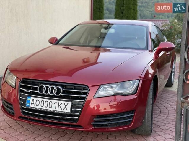 Красный Ауди A7 Sportback, объемом двигателя 2.8 л и пробегом 195 тыс. км за 15500 $, фото 6 на Automoto.ua