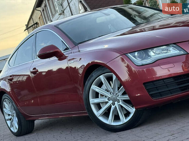 Красный Ауди A7 Sportback, объемом двигателя 3 л и пробегом 253 тыс. км за 13350 $, фото 17 на Automoto.ua